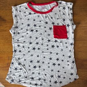 No Boundaries Red and Gray T-Shirt